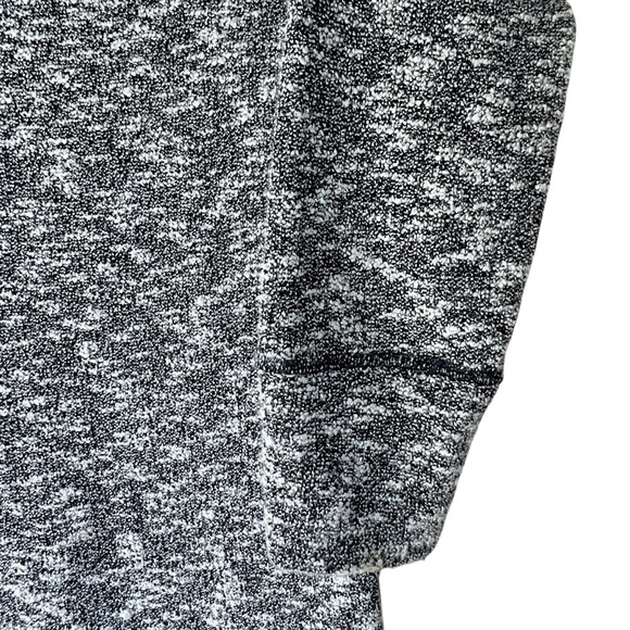 BANANA REPUBLIC |NWOT MARLED NAVY BLUE & WHITE SWEATER DRESS 3/4 SLEEVES | XS - Picture 4 of 10